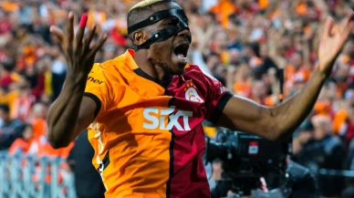Yine şov yaptı! Osimhen, Galatarasaray tarihine geçti