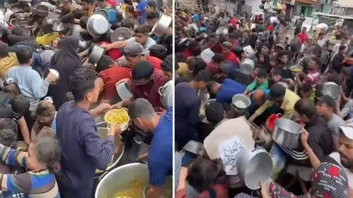 Zulüm altındaki Gazze'den insanlık adına utanç verici görüntüler